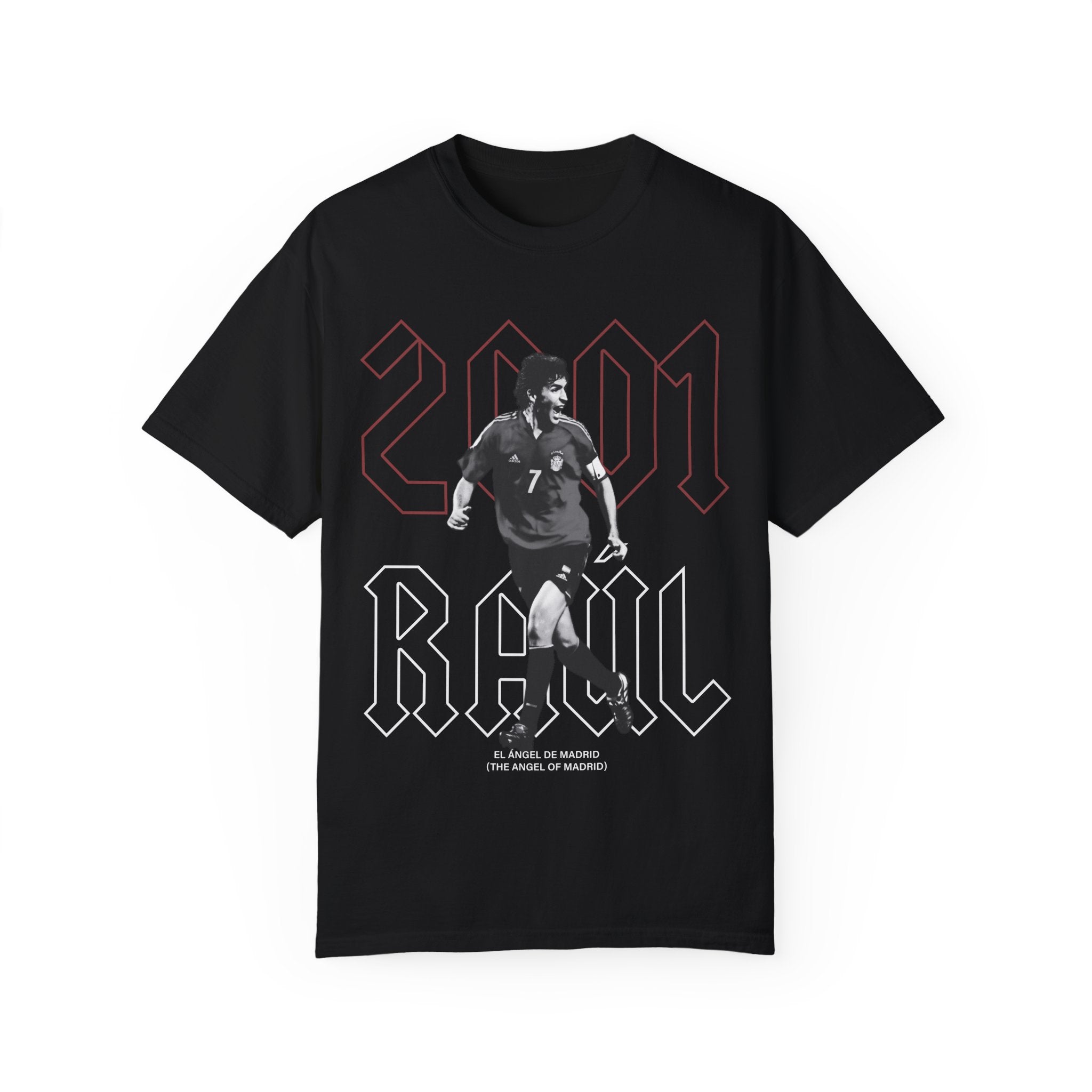 Raúl González "El Ángel de Madrid" Vintage Style TShirt