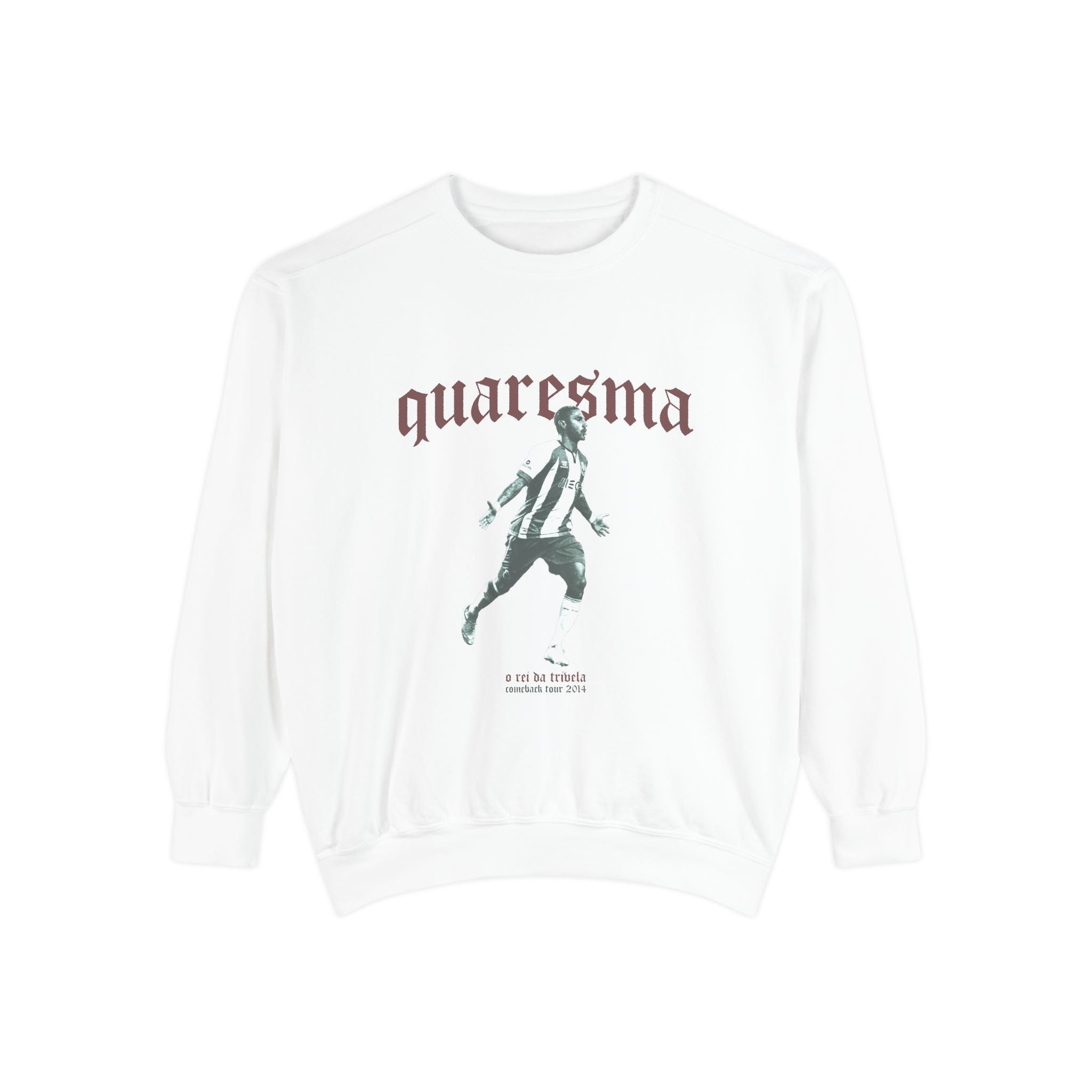 Ricardo Quaresma "The Trivela Master" Garment-Dyed Sweatshirt