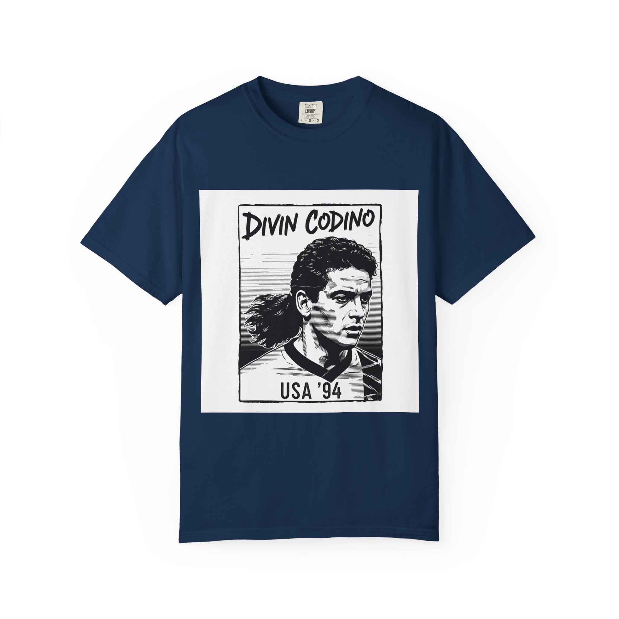 "Divin Codino" — Roberto Baggio Vintage Tee