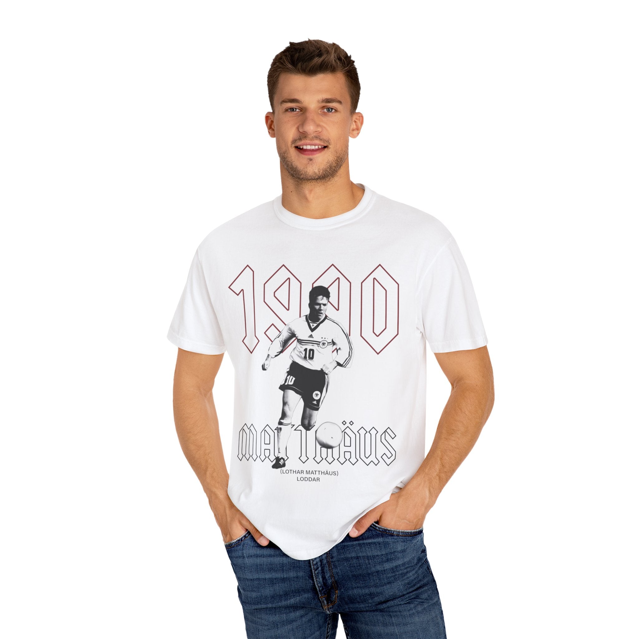 Lothar Matthäus "The Midfield General" Vintage Style TShirt