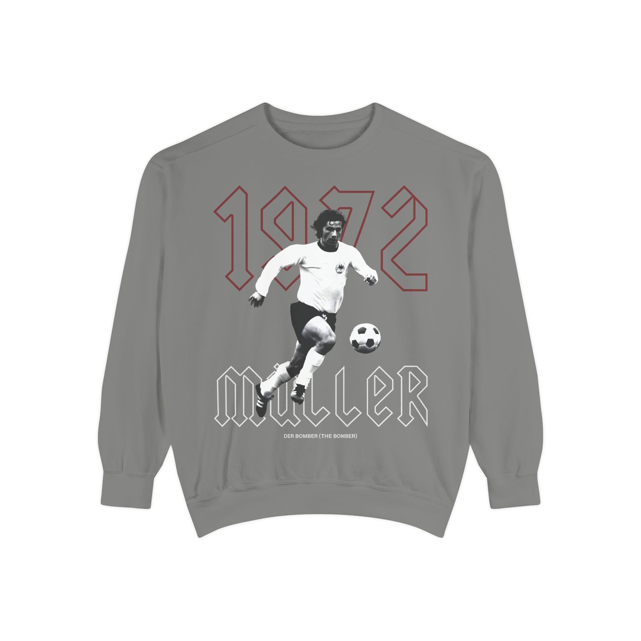 Gerd Müller "Der Bomber" Garment-Dyed Sweatshirt