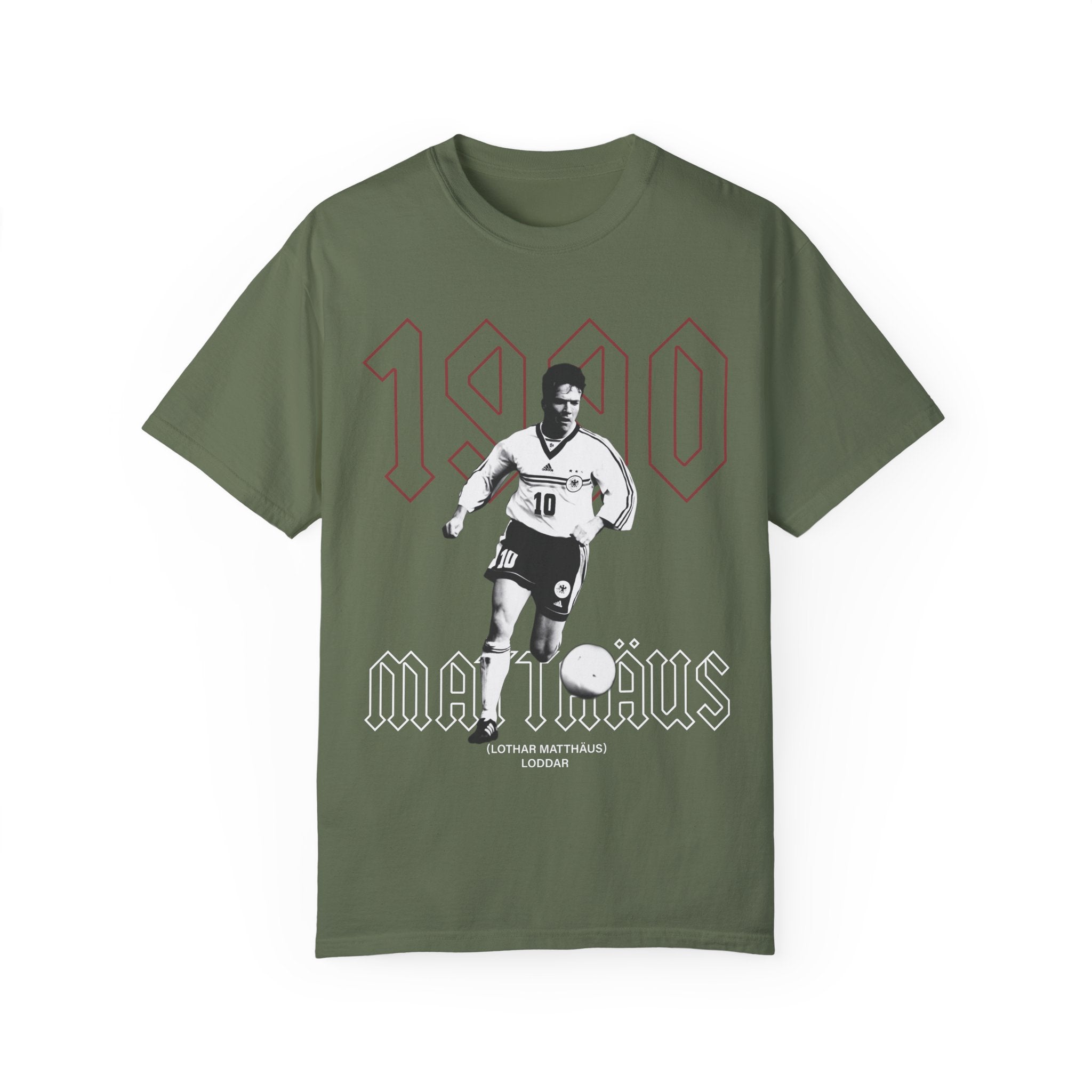 Lothar Matthäus "The Midfield General" Vintage Style TShirt