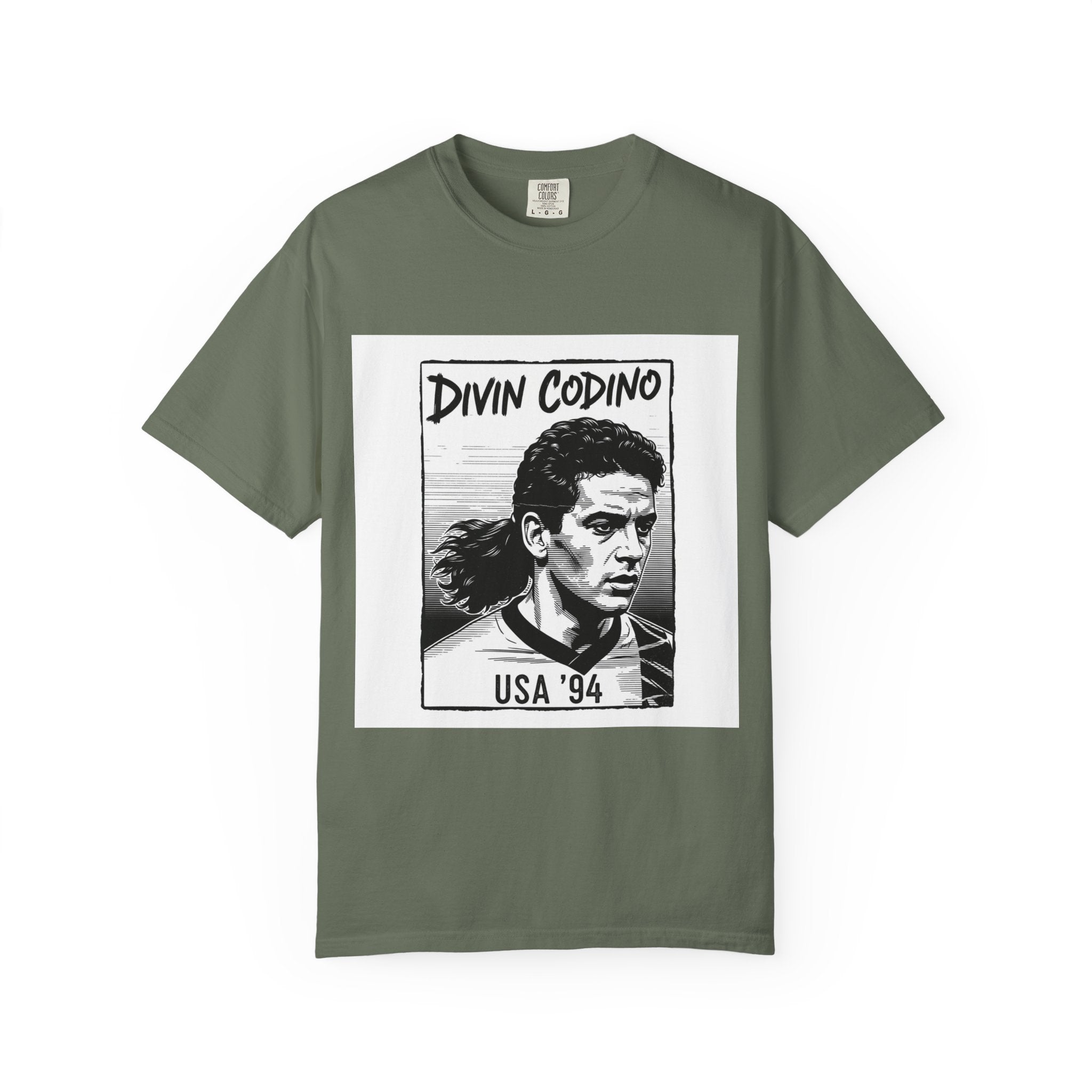 "Divin Codino" — Roberto Baggio Vintage Tee