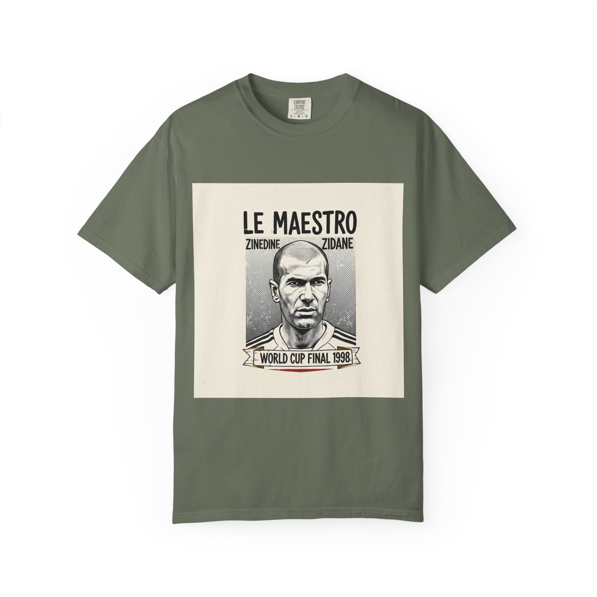 "Le Maestro" — Zinedine Zidane Vintage Tee
