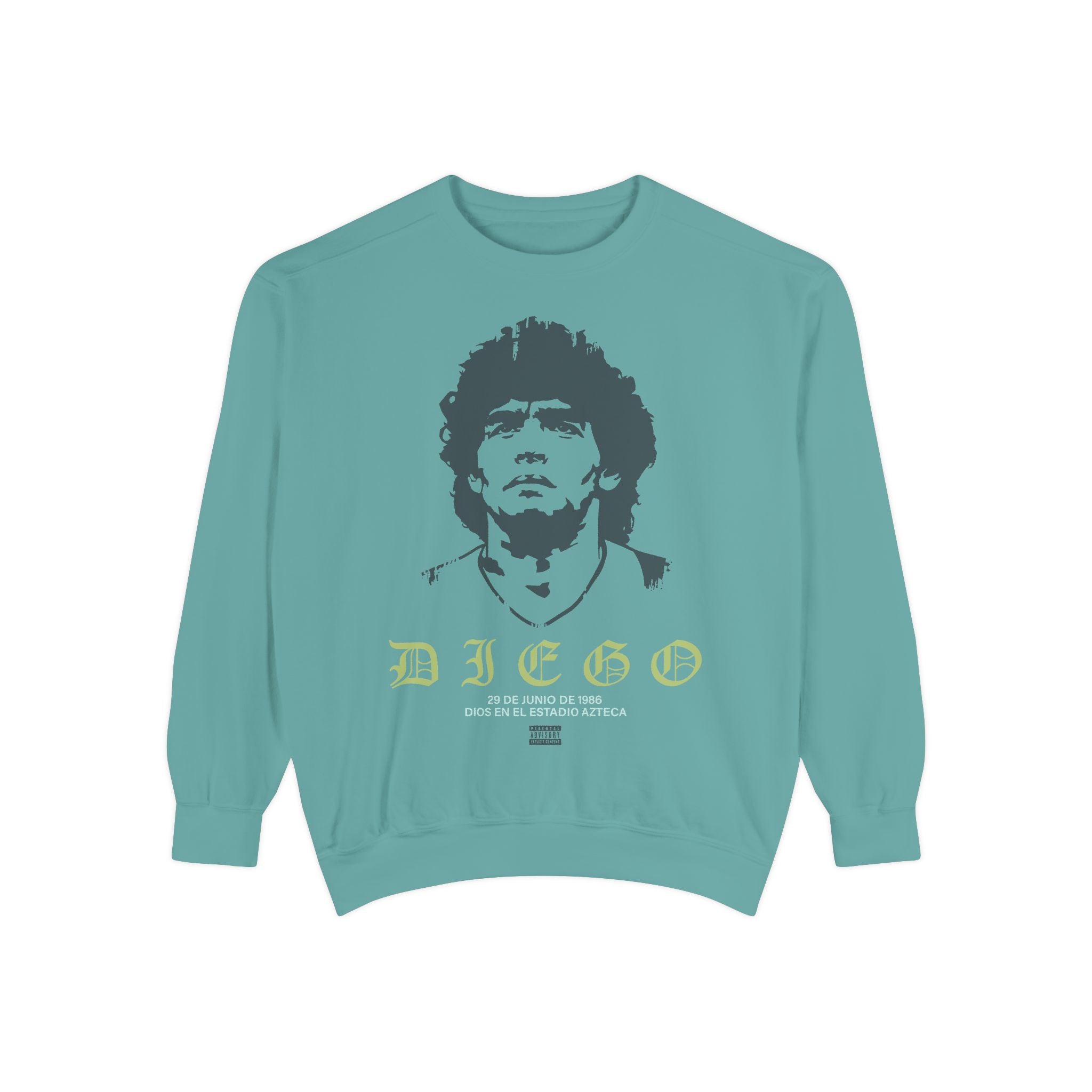 Diego Maradona "The Eternal Legend" Garment-Dyed Sweatshirt