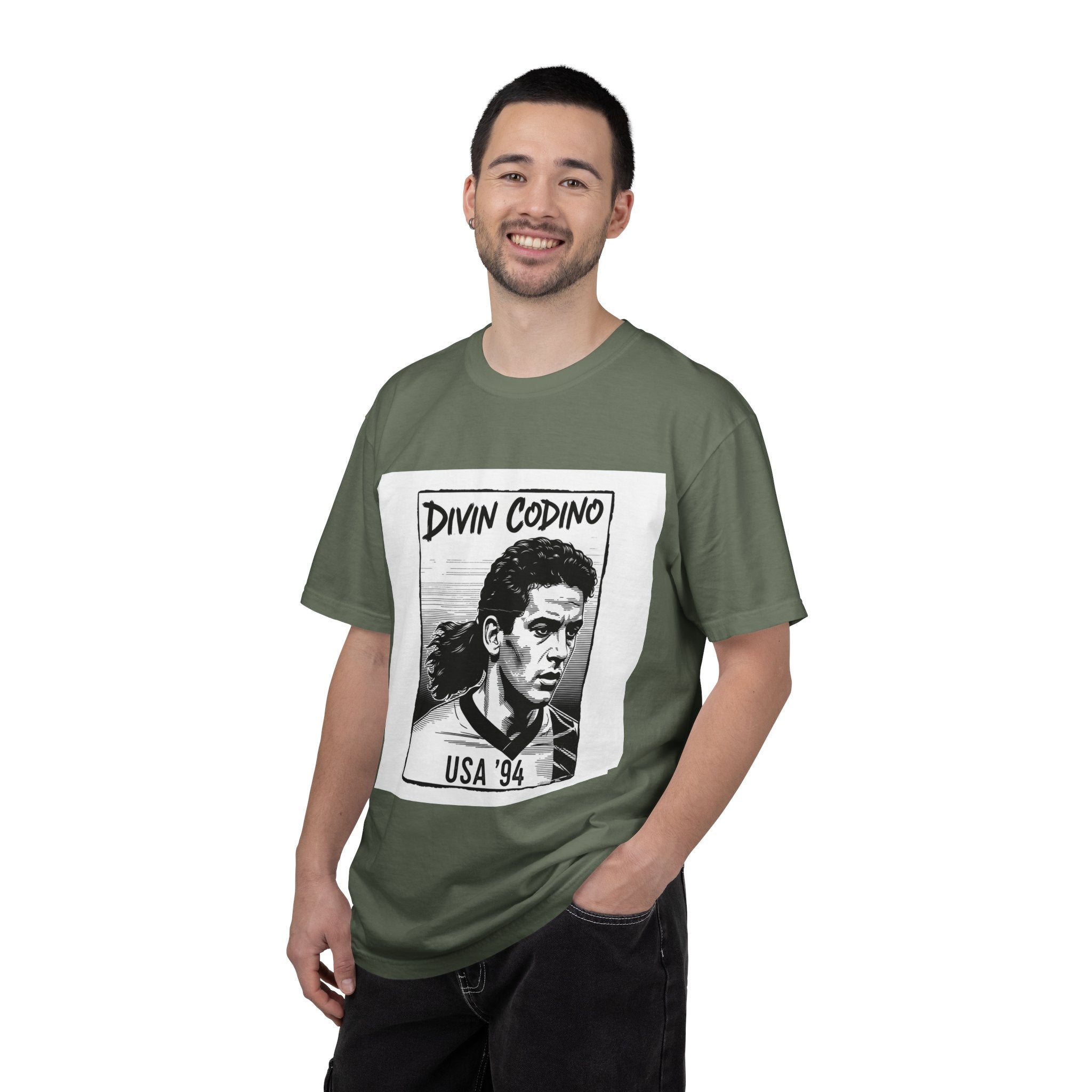 "Divin Codino" — Roberto Baggio Vintage Tee