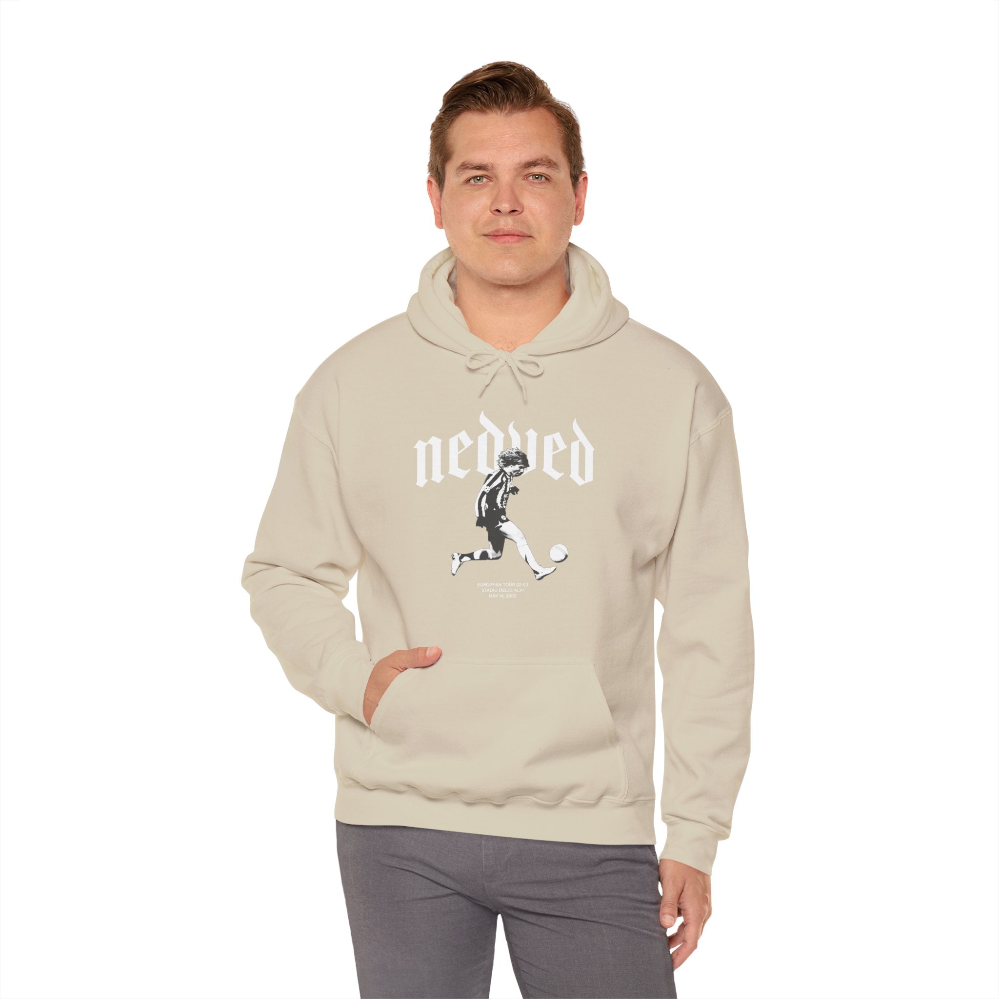 Pavel Nedvěd "The Czech Cannon" Hooded Sweatshirt