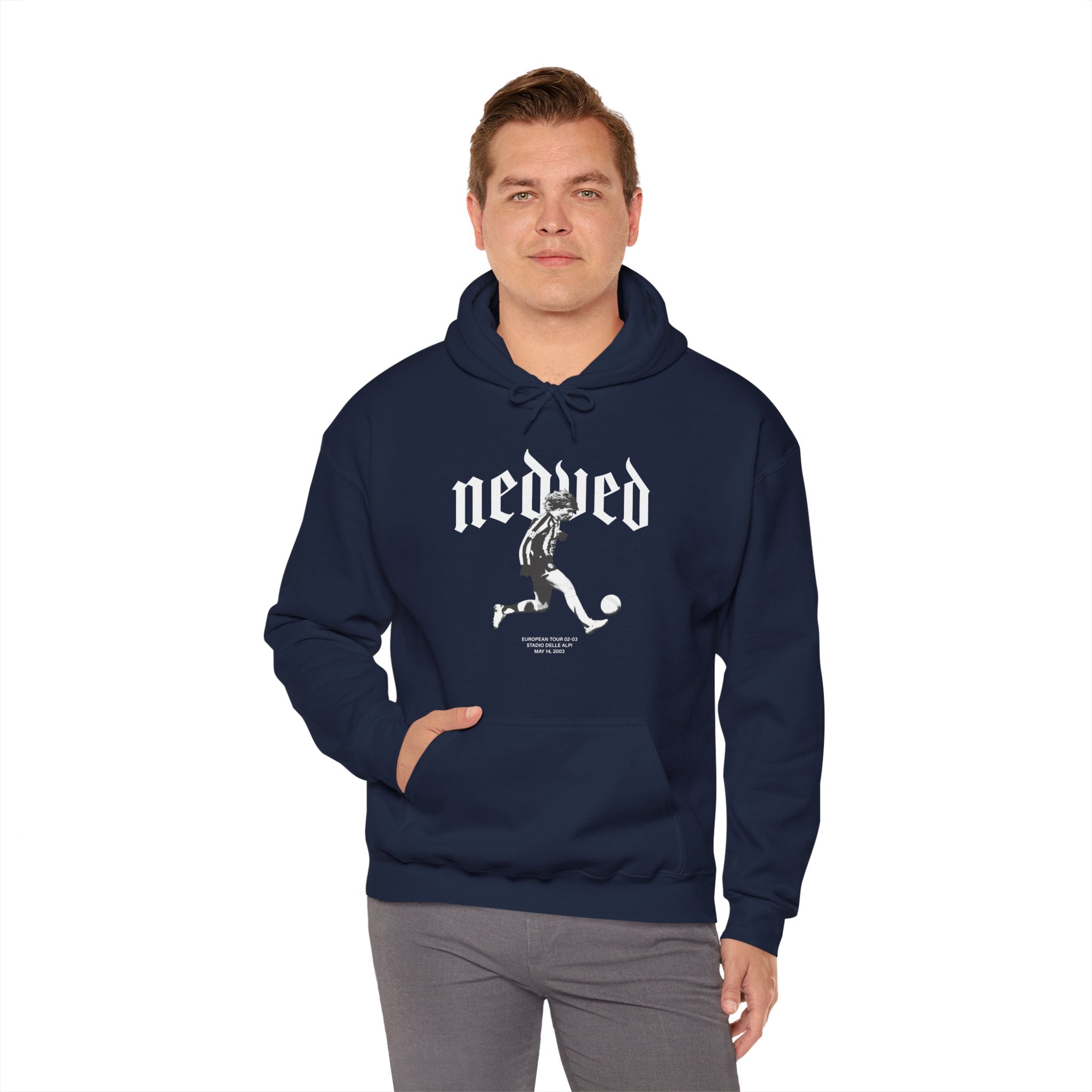 Pavel Nedvěd "The Czech Cannon" Hooded Sweatshirt