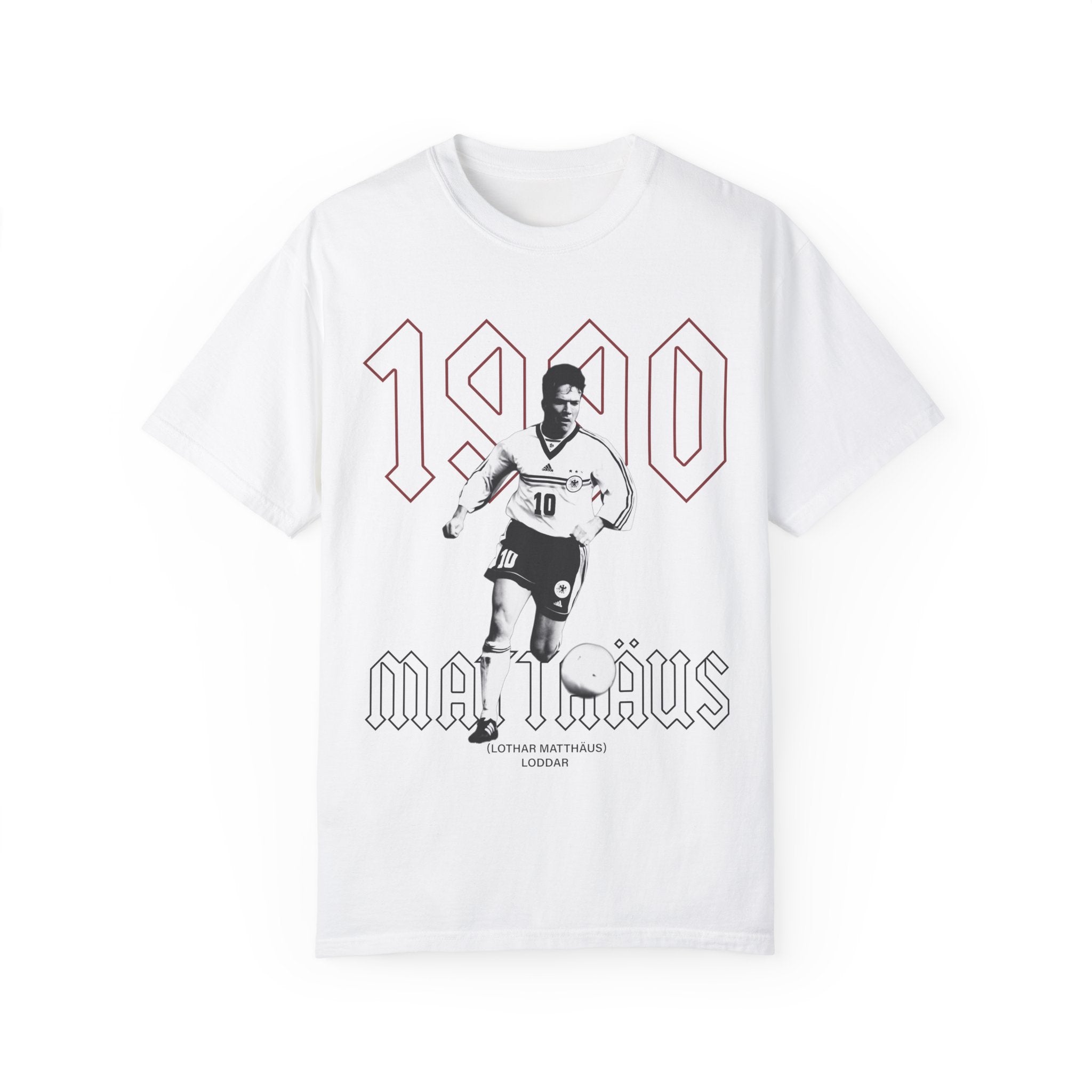 Lothar Matthäus "The Midfield General" Vintage Style TShirt