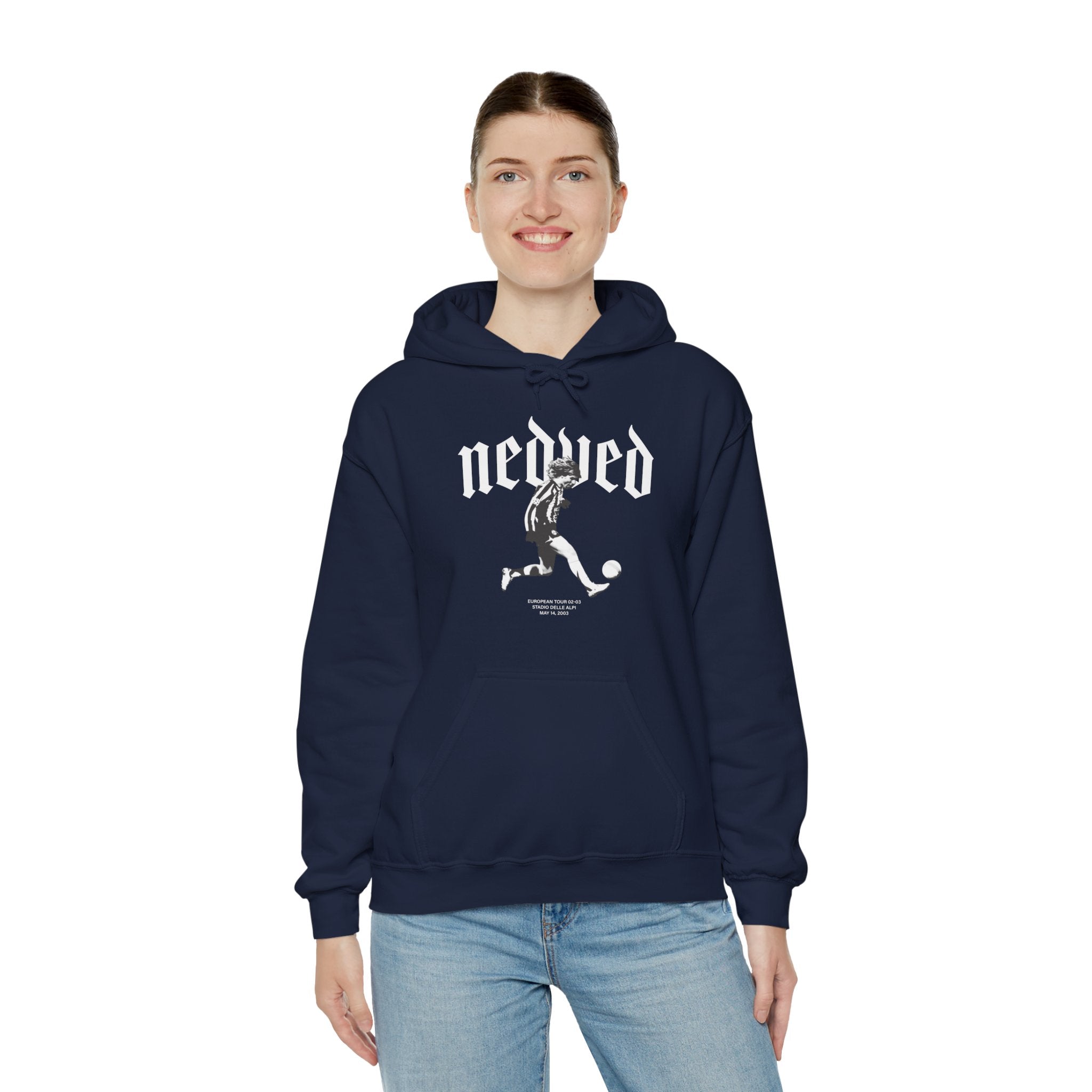 Pavel Nedvěd "The Czech Cannon" Hooded Sweatshirt