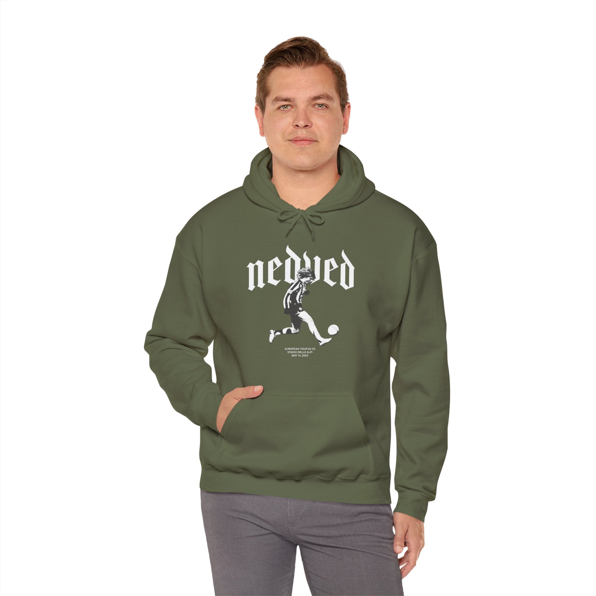 Pavel Nedvěd "The Czech Cannon" Hooded Sweatshirt