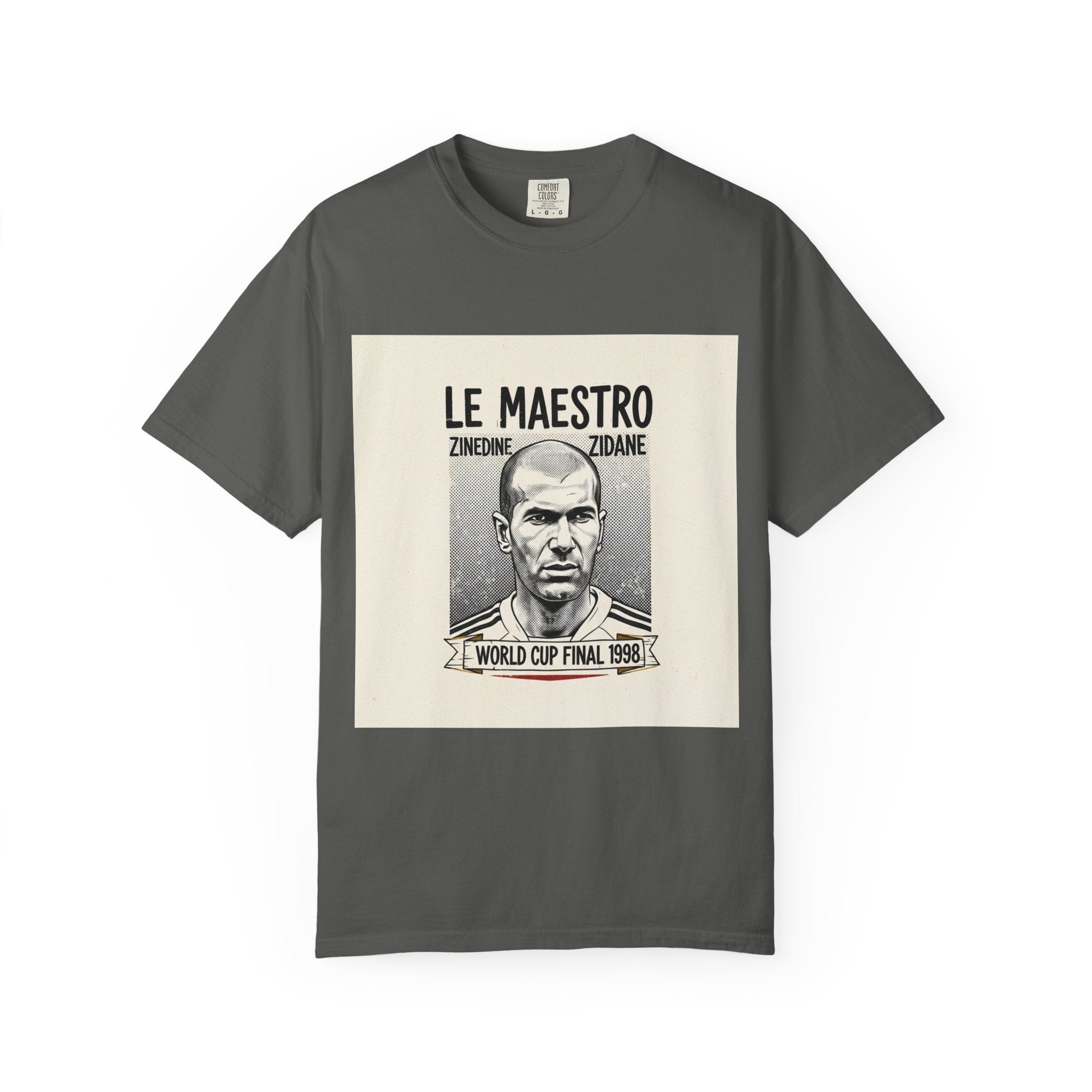 "Le Maestro" — Zinedine Zidane Vintage Tee