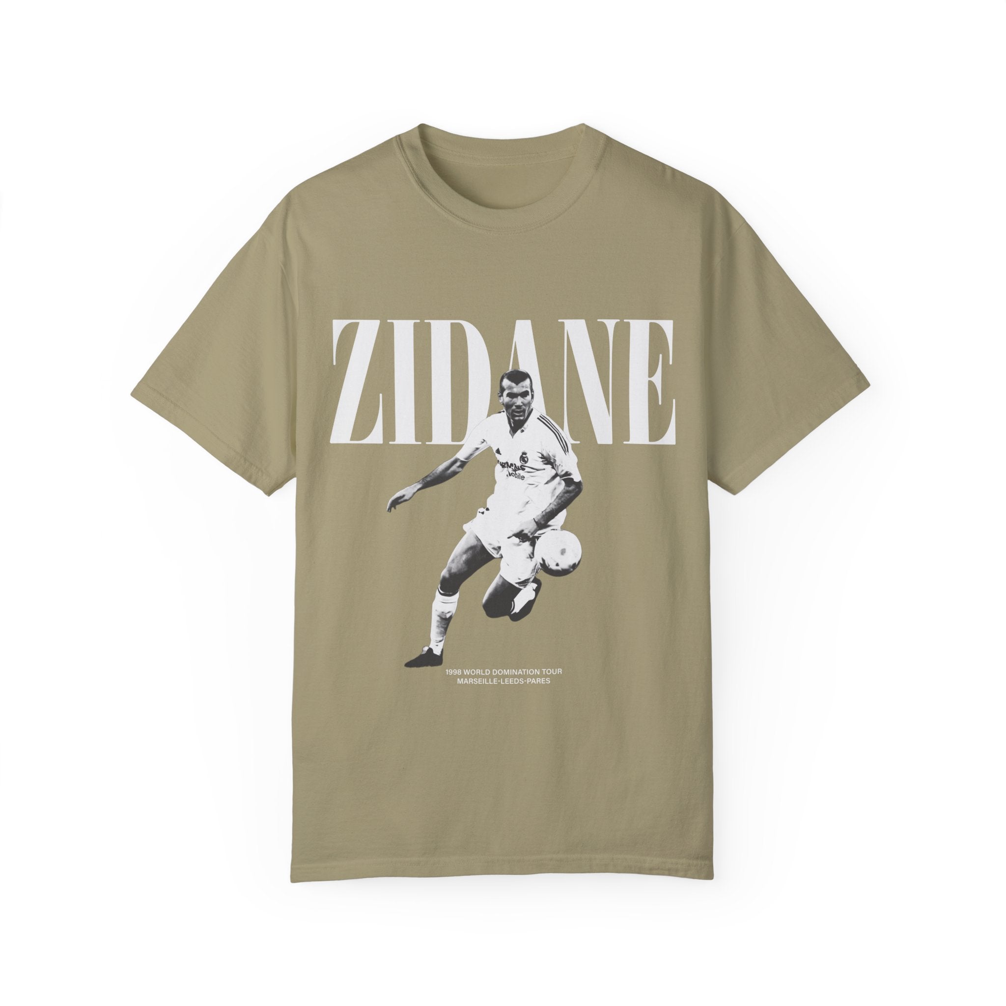 Zinedine Zidane "The Elegance of Football" Vintage TShirt