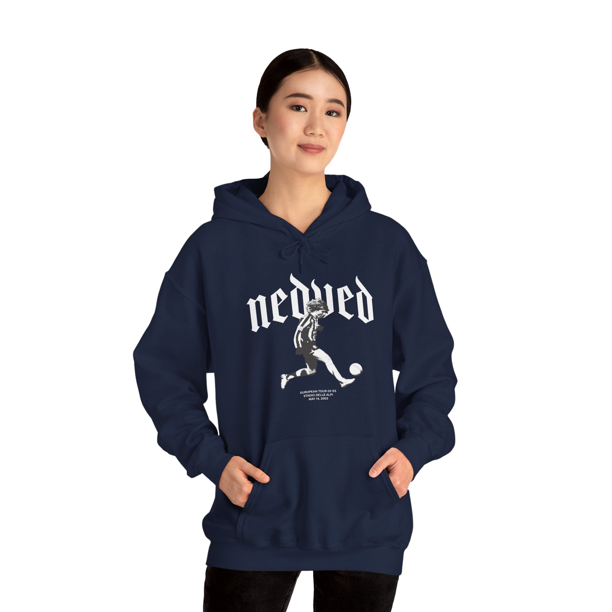 Pavel Nedvěd "The Czech Cannon" Hooded Sweatshirt