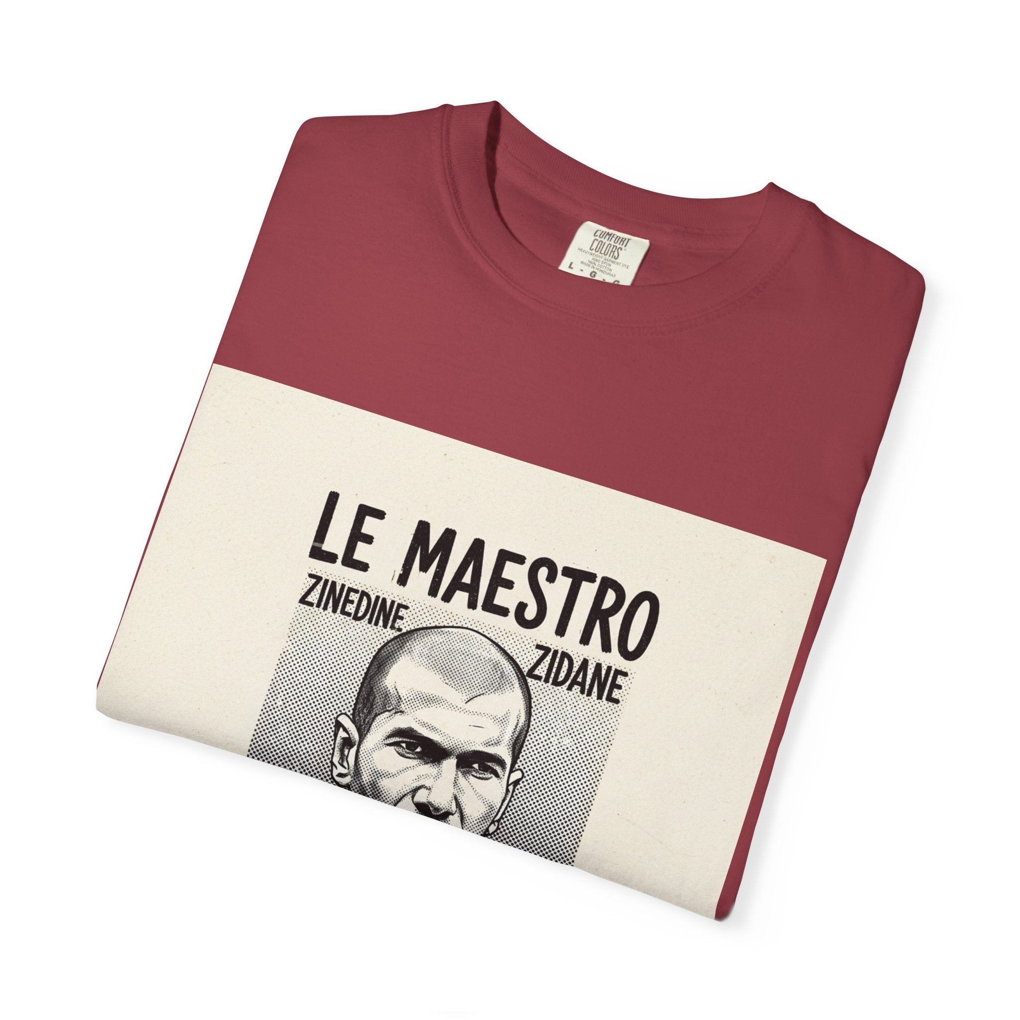 "Le Maestro" — Zinedine Zidane Vintage Tee