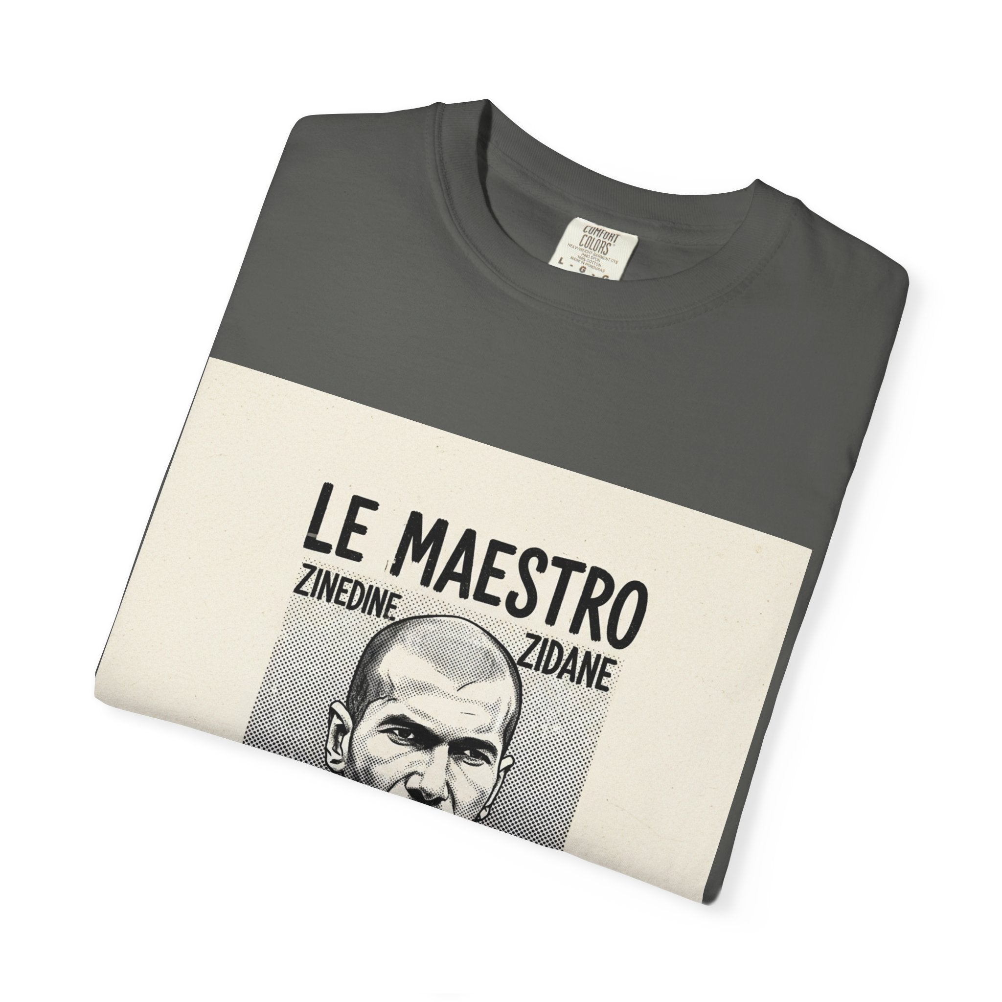 "Le Maestro" — Zinedine Zidane Vintage Tee