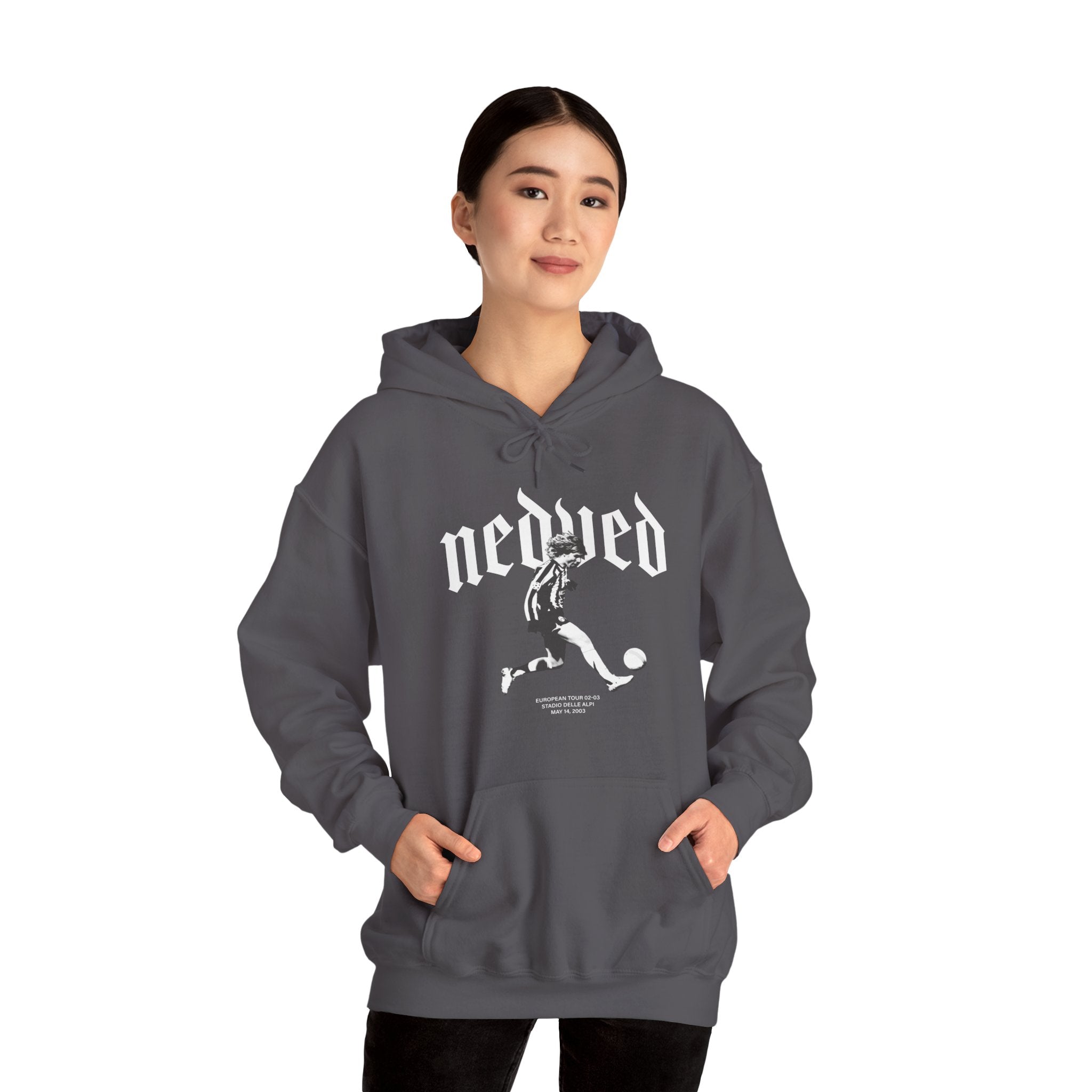 Pavel Nedvěd "The Czech Cannon" Hooded Sweatshirt