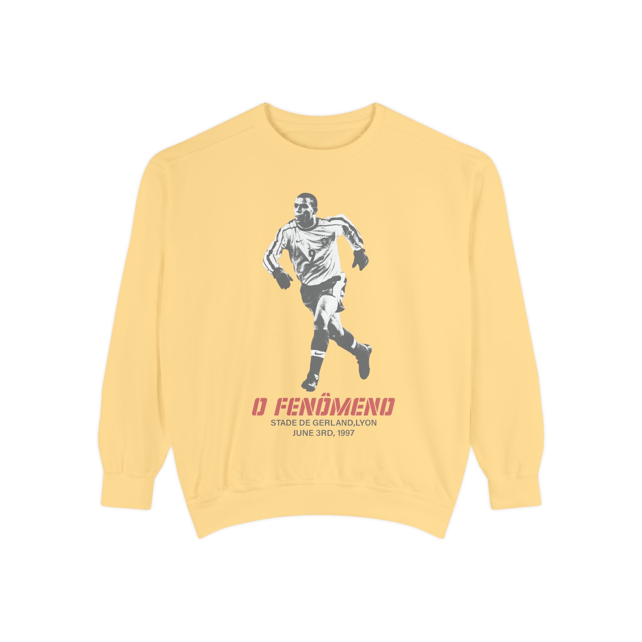 Ronaldo Nazário "El Fenómeno" Garment-Dyed Sweatshirt