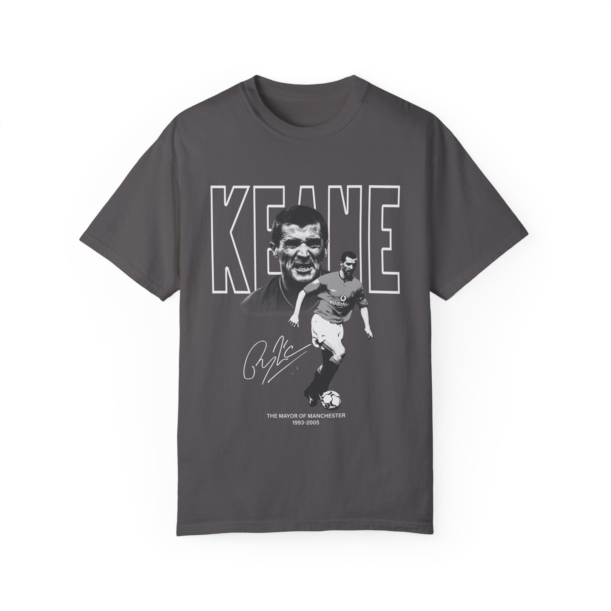 Roy Keane "The Midfield General" Vintage Tee